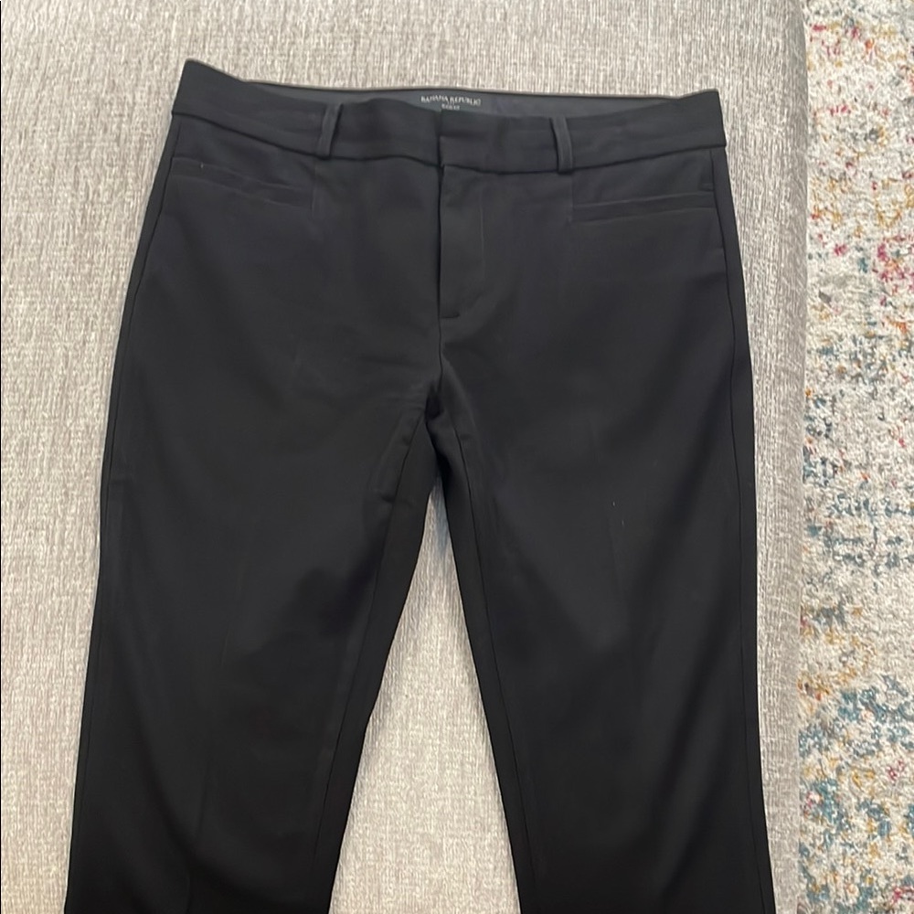 Banana Republic Sloan Fit Black Pants
